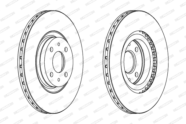 Brake Disc (DDF252)