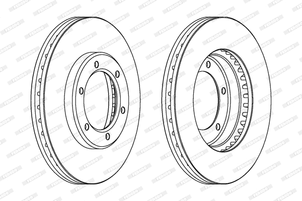 Brake Disc (DDF1441)
