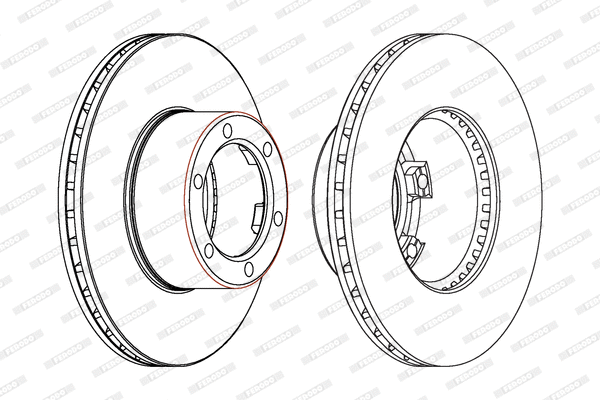 Brake Disc (DDF172)
