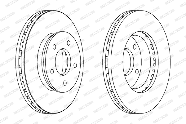 Brake Disc (DDF1673)