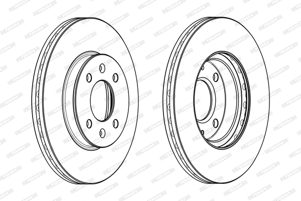 Brake Disc (DDF2089C)