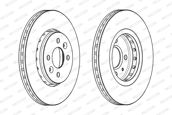 Brake Disc (DDF2350C)
