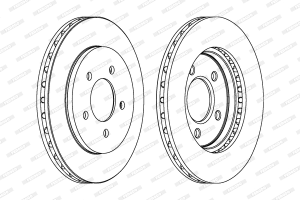 Brake Disc (DDF1059)