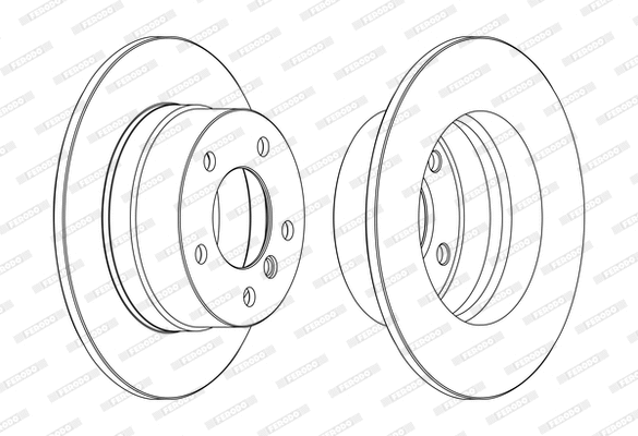 Brake Disc (DDF1361C)