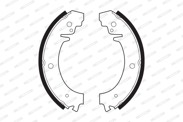 Brake Shoe Set (FSB59)