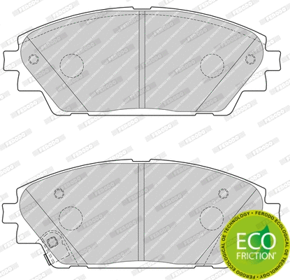 Brake Pad Set, disc brake (FDB4446)
