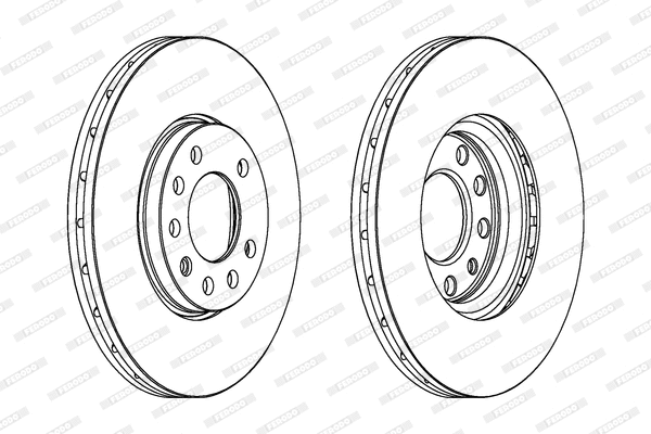Brake Disc (DDF1678)