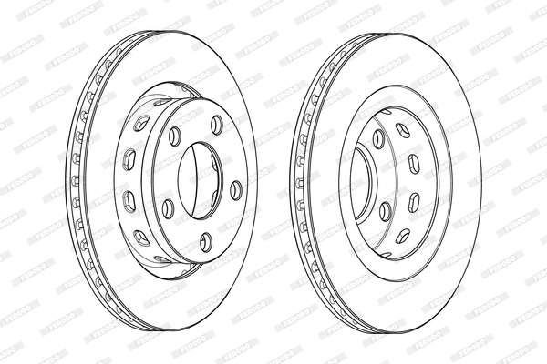 Brake Disc (DDF2151)