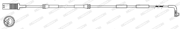 Warning Contact, brake pad wear (FWI320)