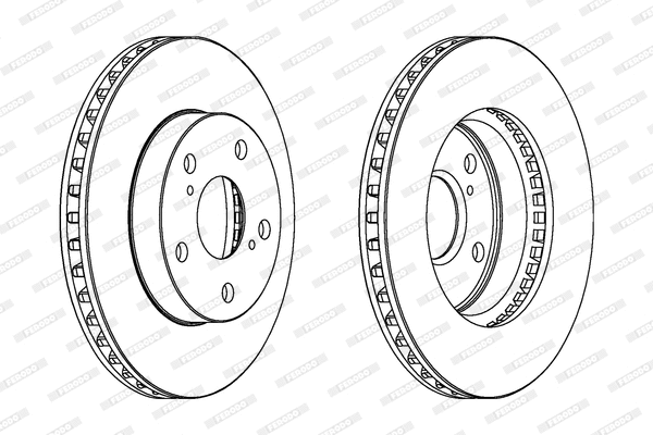 Brake Disc (DDF806)