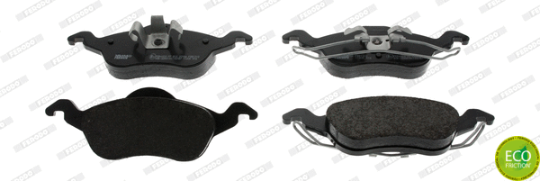 Brake Pad Set, disc brake (FDB1318)