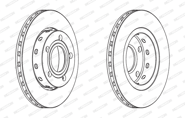 Brake Disc (DDF1887)