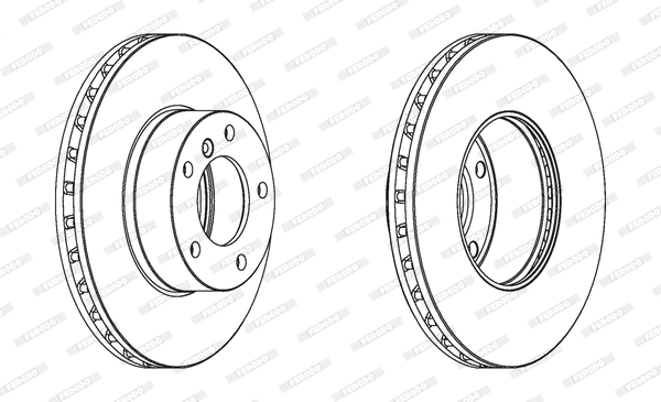 Brake Disc (DDF1891C-1)