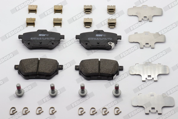 Brake Pad Set, disc brake (FDB5316)