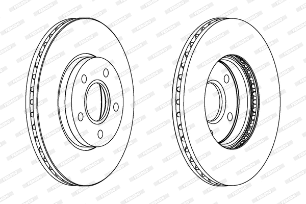 Brake Disc (DDF1222)