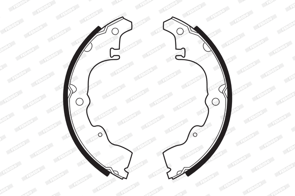 Brake Shoe Set (FSB205)