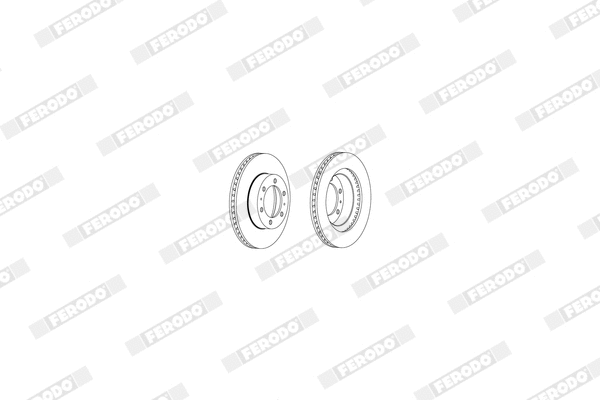 Brake Disc (DDF2284X)