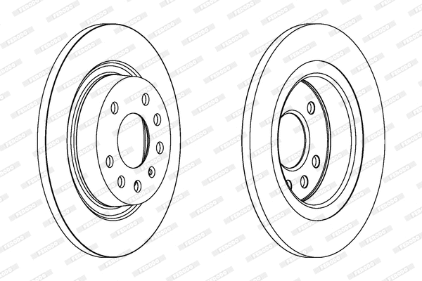 Brake Disc (DDF1288)
