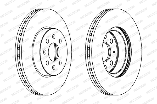 Brake Disc (DDF1374)