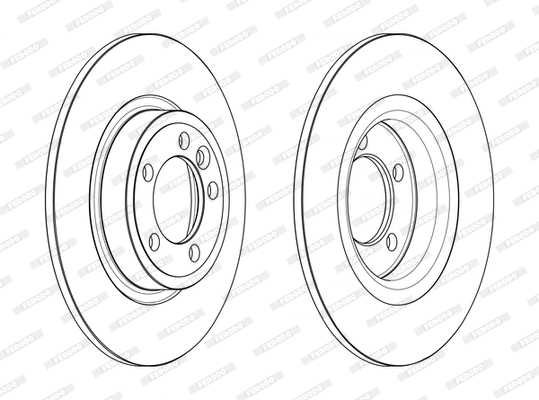 Brake Disc (DDF2633C)