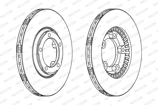 Brake Disc (DDF349)