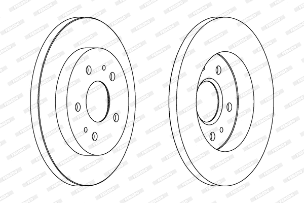 Brake Disc (DDF1387)