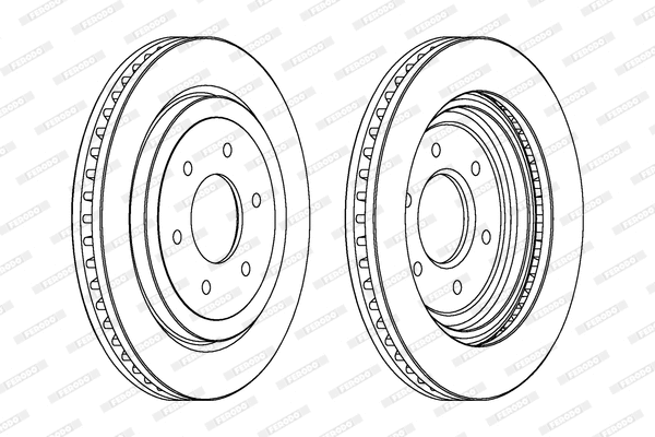 Brake Disc (DDF1611C-1)