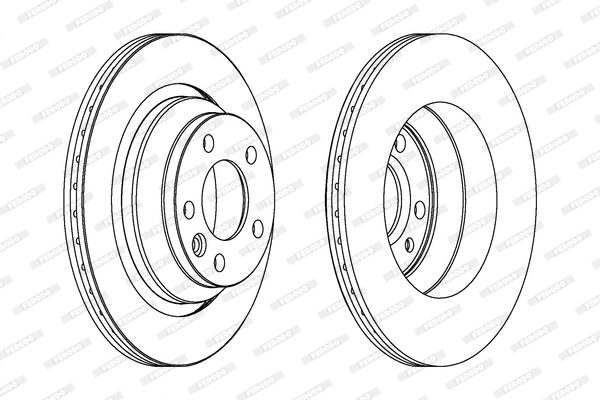 Brake Disc (DDF1698)
