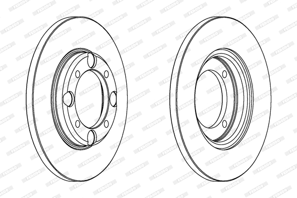 Brake Disc (DDF343)
