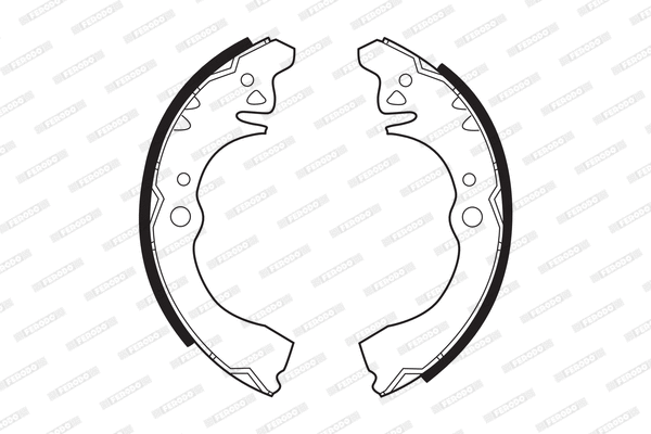 Brake Shoe Set (FSB314)