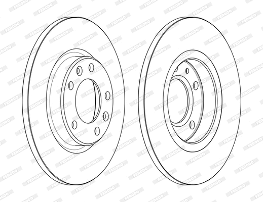 Brake Disc (DDF2569C)