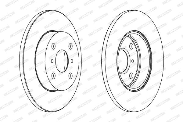 Brake Disc (DDF346)