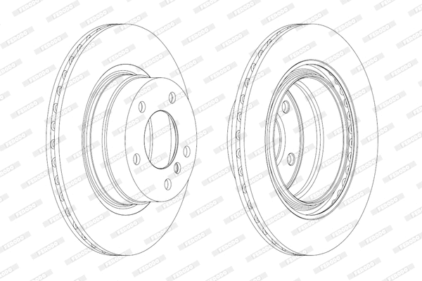 Brake Disc (DDF1851)