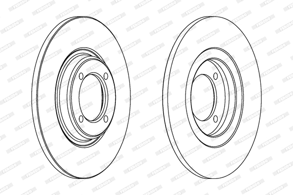 Brake Disc (DDF428)