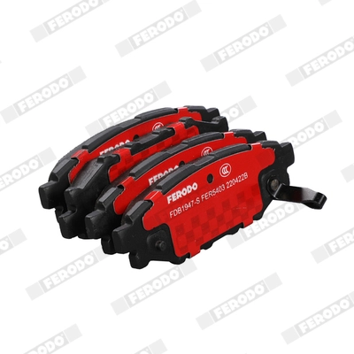 Brake Pad Set, disc brake (FDB1947-S)