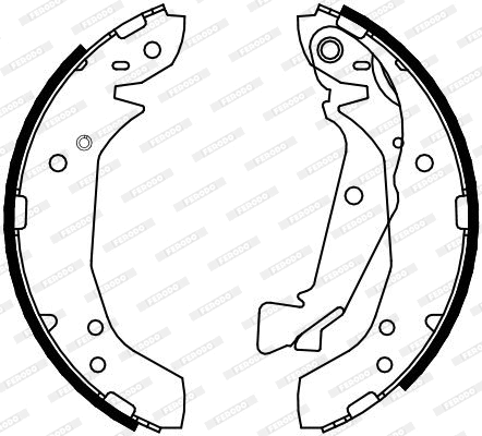 Brake Shoe Set (FSB4082)
