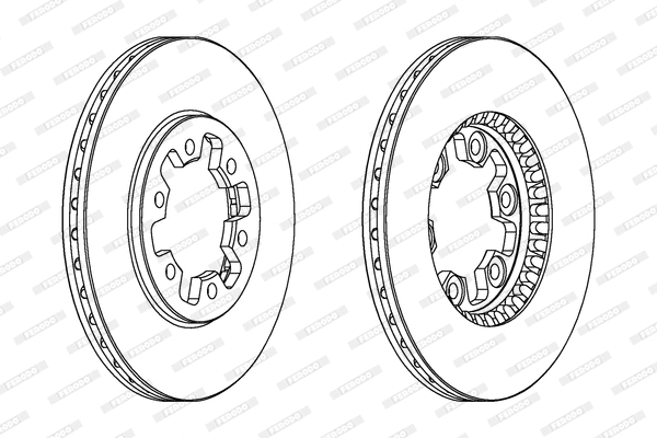 Brake Disc (DDF382)