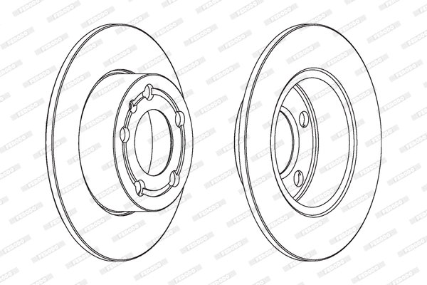 Brake Disc (DDF929)