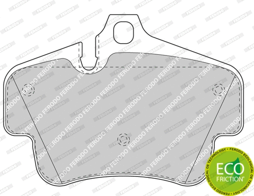 Brake Pad Set, disc brake (FDB4329)