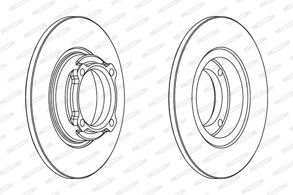 Brake Disc (DDF636)