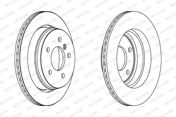 Brake Disc (DDF1581)
