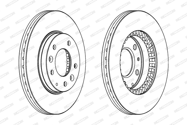 Brake Disc (DDF1278)