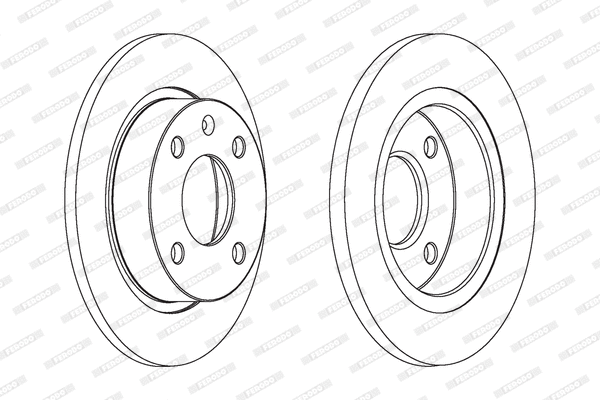 Brake Disc (DDF208)