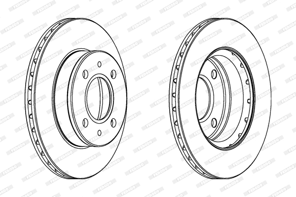 Brake Disc (DDF1301)