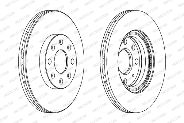 Brake Disc (DDF1304)