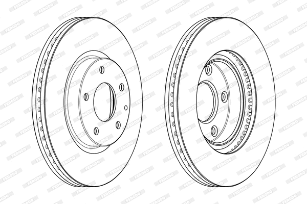 Brake Disc (DDF2463C)