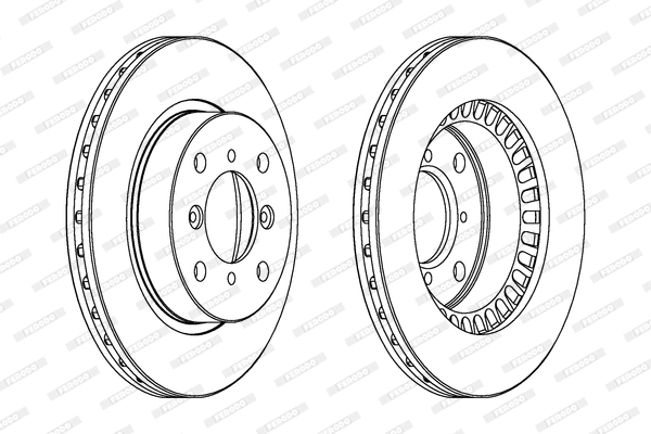 Brake Disc (DDF978)