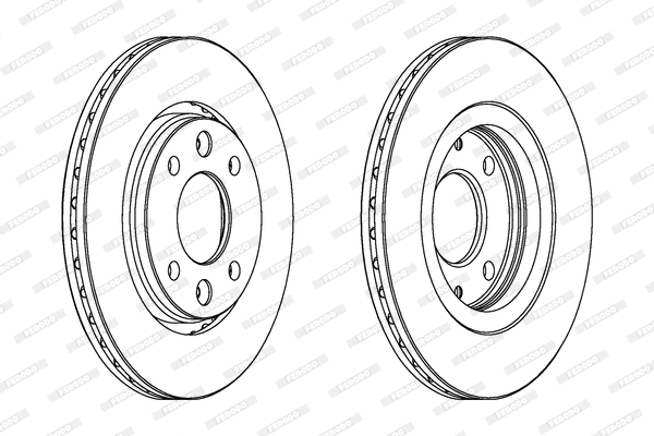Brake Disc (DDF186)