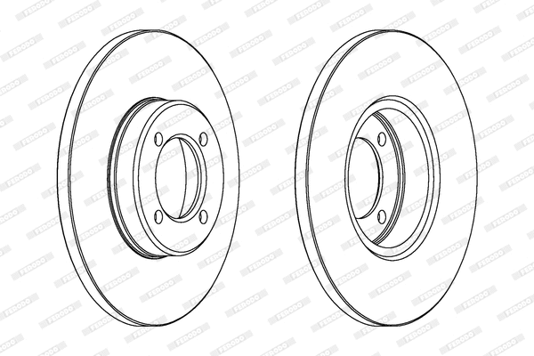 Brake Disc (DDF567)