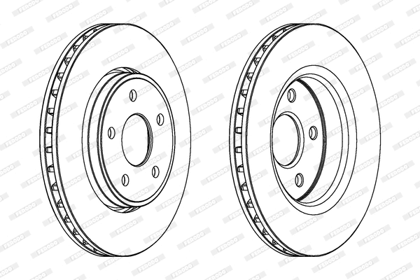 Brake Disc (DDF1593C-1)